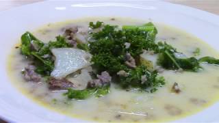 OLIVE GARDEN COPYCAT ZUPPA TOSCANA SOUP [upl. by Bandler]