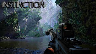 Instinction Trailer 4K New Open World Dinosaur Horror Game 2022 [upl. by Cirad]