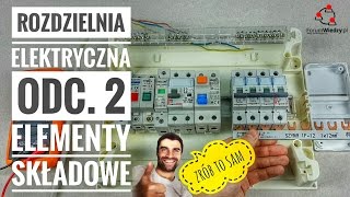 Rozdzielnica elektryczna 2 elementy składowe  ForumWiedzy [upl. by Ongineb]