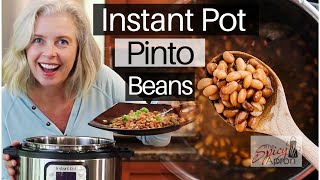 Instant Pot Pinto Beans  NO SOAKING necessary [upl. by Nagap]