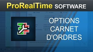 Configuration du carnet dordres  ProRealTime [upl. by Joselow33]