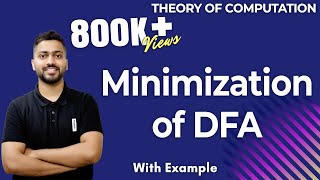 Lec26 Minimization of DFA in Hindi with example  TOC [upl. by Alocin863]