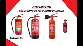 Urban Survival  come funzionano gli ESTINTORI [upl. by Etnaihc]