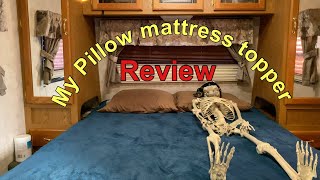 My Pillow Mattress Topper Review [upl. by Eugor]