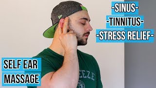 SelfMassage to Relieve Sinus Pressure  Head Massage [upl. by Treb]