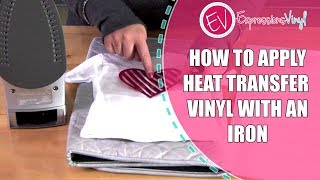 Heat Transfer Vinyl with an Iron [upl. by Zingg]