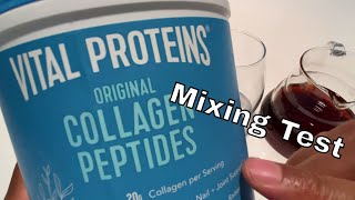 Mixing Vital Proteins Collagen Peptides in Different Types of Beverages [upl. by Tuorah]