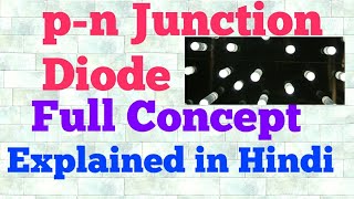 pn junction diode hindi [upl. by Tsyhtema]