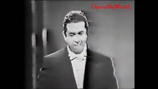 Giuseppe Di Stefano  quotChe Gelida Maninaquot  4111962 Rare Video Improved Sound [upl. by Imik]