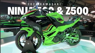 2024 KAWASAKI NINJA 500 amp Z500 OFFICIALLY RELEASED [upl. by Acirfa617]