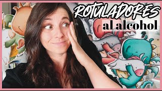 Cómo COLOREAR con Rotuladores al ALCOHOL┊ NoLine Coloring  Distintas PALETAS de COLOR ┊Laura Inguz [upl. by Ralleigh488]