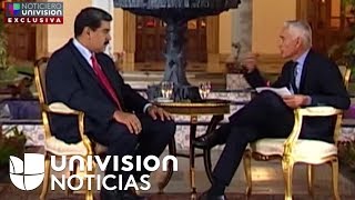 La entrevista completa de Jorge Ramos a Nicolás Maduro [upl. by Llezom]