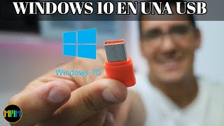 Como Tener Windows 10 En Una USB Para Instalacion Facil en Cualquier PC [upl. by Kwapong357]