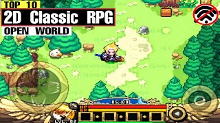 10 Best 2D CLASSIC RPG OPEN WORLD Games for Android amp iOS  PIXEL ART RPG Open World Android Part 1 [upl. by Aisekal944]