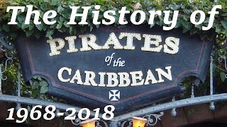 The History of amp Changes to Pirates of the Caribbean  Disneyland [upl. by Ahsimet]