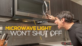 Microwave Rangehood Light Wont Turn off [upl. by Hussein]