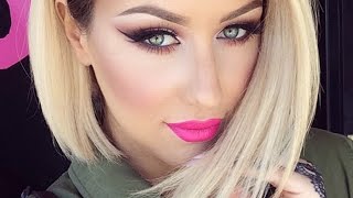 Hot Pink Lips tutorial [upl. by Garald]