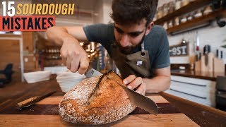 15 Mistakes Most Beginner Sourdough Bakers Make [upl. by Gilmour931]