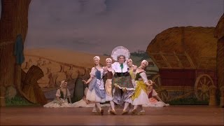 La fille mal gardée  The Clog Dance from Act I The Royal Ballet [upl. by Endora650]