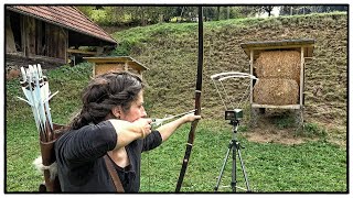 Bogensport Extrem  Speedtest mit den Langbögen  BogenparcoursSchwarzwald  Extreme Archery [upl. by Oster193]