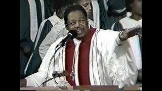 Bishop GE Patterson Sings quot Only Believe quot July 1987 [upl. by Lupee]