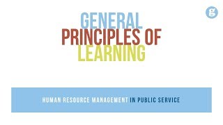 General Principles of Learning [upl. by Kashden703]