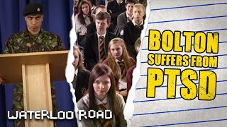 Bolton Smilie Suffers from PTSD MidAssembly  Waterloo Road [upl. by Nylrebmik55]