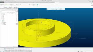 Drehkörper erzeugen Drehen  Creo Tutorial 10  OUB CAMPUS [upl. by Norman]