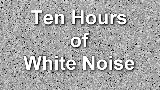 White Noise Ten Hours  Ambient Sound  Masker [upl. by Gussie]