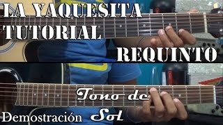 Tutorial  La yaquesita  Raul Jimenez  Requinto  Tabs [upl. by Jarlen]