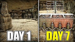 Ark  How To UPGRADE Any CAVE BASE Start To End [upl. by Amalee]