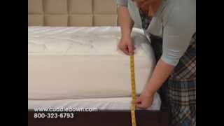 How To Measure Your Bed For A Fitted Sheet [upl. by Willman]