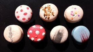 Macaron Macaroon Recipe Recette HOW TO COOK THAT Ann Reardon [upl. by Ylime268]