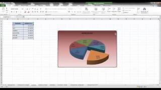 25 Les graphiques les secteurs Excel [upl. by Nilesoy]