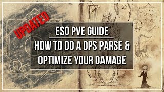 ESO How to do a DPS Parse and Optimize Your Damage Guide [upl. by Ladonna]