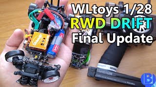 WLtoys K989 128 RWD Drift Update 4  Final Setup [upl. by Rahm792]