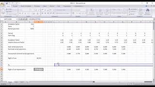 Financial Modelling for leases IFRS 16 [upl. by Pennington955]