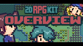 2D RPG Kit Overview [upl. by Ecinev]