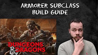 Armorer Artificer Build Guide Shield Master in DampD 5e  HDIWDT [upl. by Hellman508]