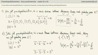 Prawdopodobieństwo  kurs podstawowy [upl. by Omle]