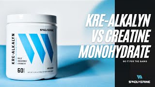 KreAlkalyn Vs Creatine Monohydrate Which Type Of Creatine Is the Best  Swolverine [upl. by Ppilihp]