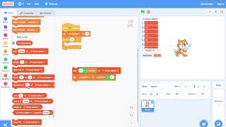 Intro to lists in scratch [upl. by Bruckner]