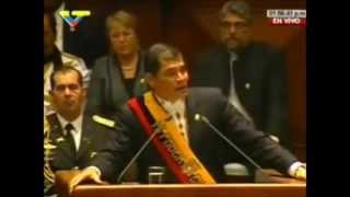 IDIOMAS QUE HABLA EL PRESIDENTE RAFAEL CORREA [upl. by Mccoy691]