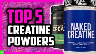 Best Creatine Monohydrate Powder in 2021 [upl. by Soelch]