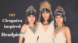 DIY Cleopatra inspired Headdress [upl. by Soilisav]