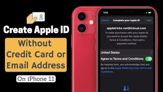 Create New Apple ID Without Credit Card on iPhone 11  Easiest Way to Setup Apple ID [upl. by Liamaj]