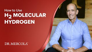 Dr Mercola Demonstrates How to Use H2 Molecular Hydrogen [upl. by Yoccm722]