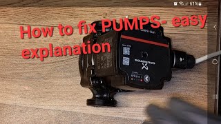 how to fix grundfos ups3 heating pumps [upl. by Elbon]