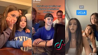 EMOTIONAL College acceptancerejection TikTok Compilation [upl. by Maggs]