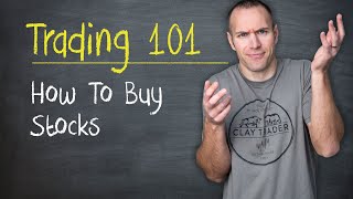 Trading 101 How to Buy Stocks [upl. by Hawger]